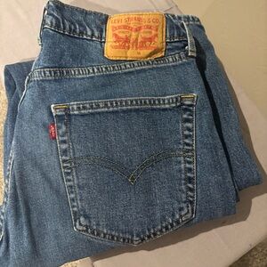 Levi's Men’s 505 Blue Denim Jeans #3